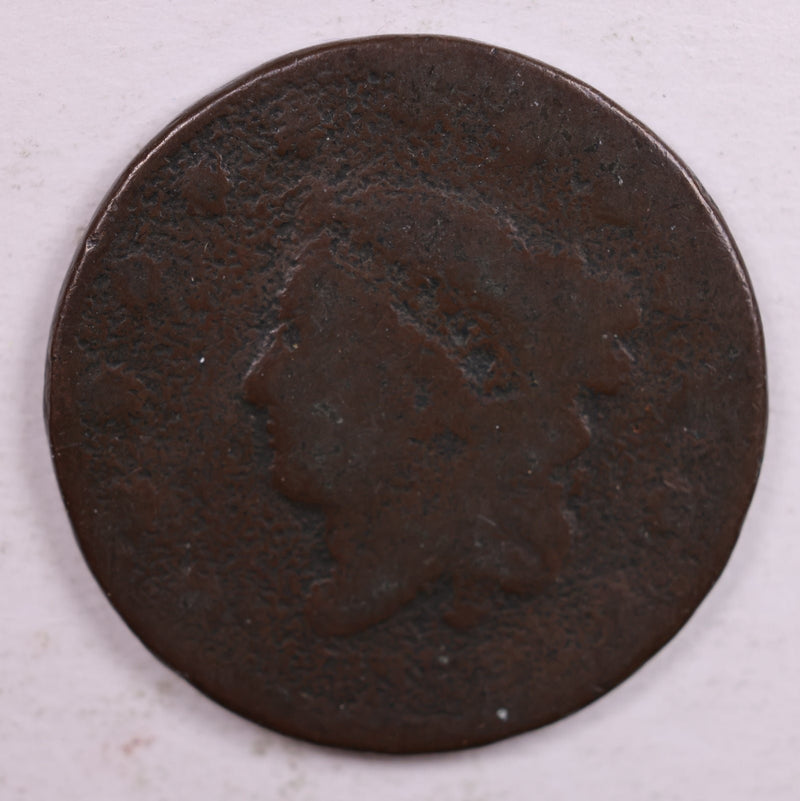 1817 Matron Head., Large Cent., Poor Details Coin., Store Sale