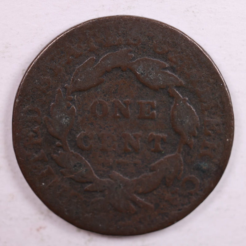 1817 Matron Head., Large Cent., Poor Details Coin., Store Sale