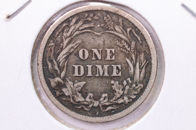 1910 Barber Silver Dime., Fine., Store Sale