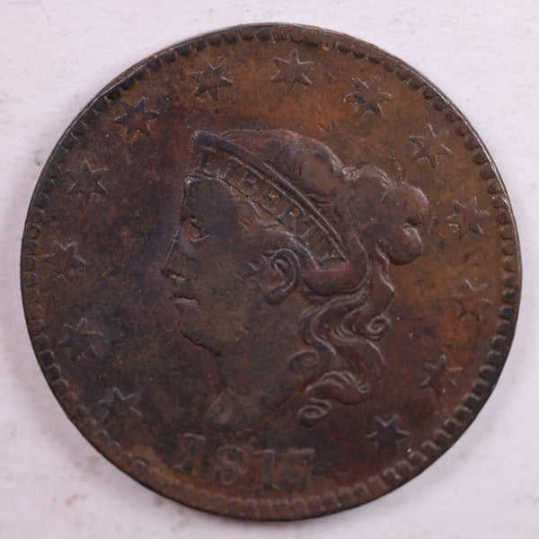 1817 Matron Head., Large Cent., Very Fine Coin., Store Sale #CT0020