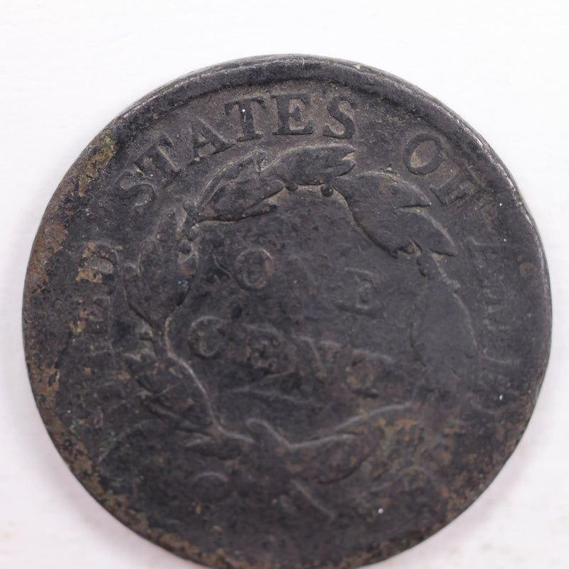 1817 Matron Head., Large Cent., About Good Detailed Coin., Store Sale