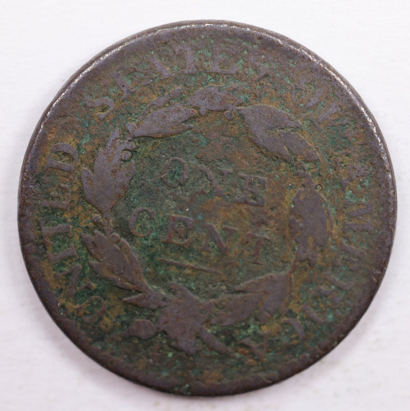 1819 Matron Head., Large Cent., Very Good Detailed Coin., Store Sale