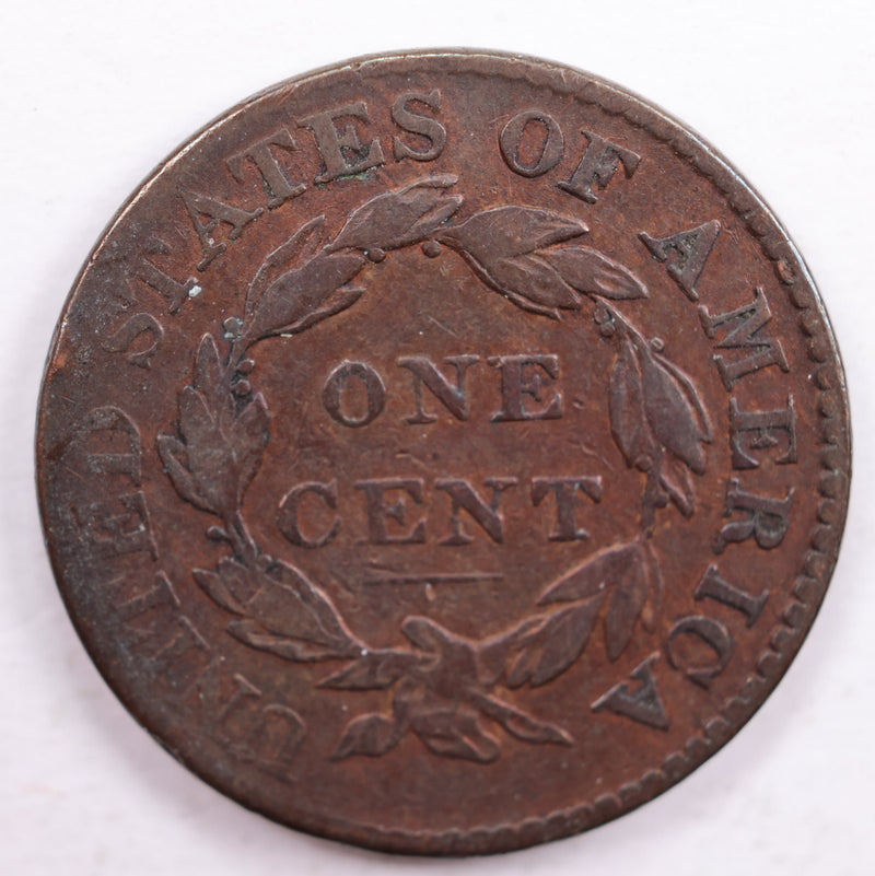 1826 Matron Head., Large Cent., Fine Circulated Coin., Store Sale