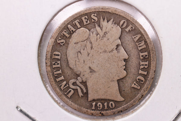 1910-D Barber Silver Dime., Fine., Store Sale #19564