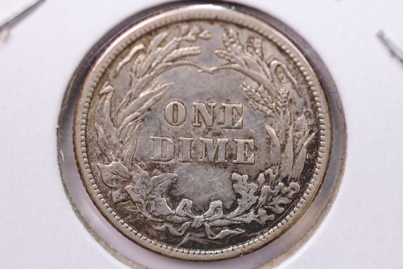 1911 Barber Silver Dime., X.F+., Store Sale