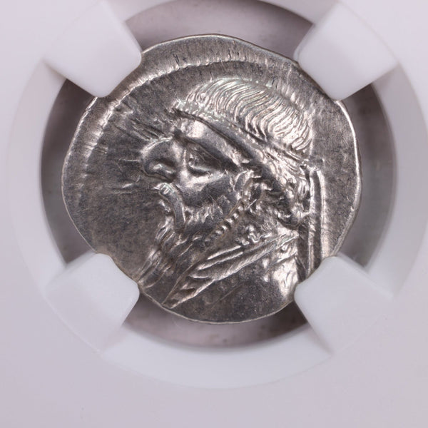 Parthian Kingdom., 121-01 B.C., NGC Certified CH XF., Store# AT0002