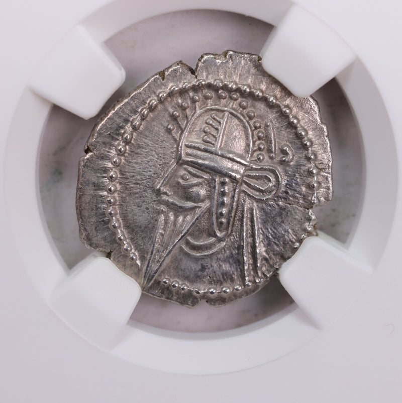 Parthian Kingdom., 207-222., NGC Certified CH XF., Store