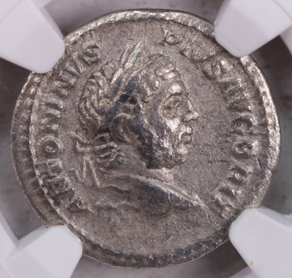 Roman Empire., A.D., 198-217., NGC Certified Very Fine., Store# AT0013