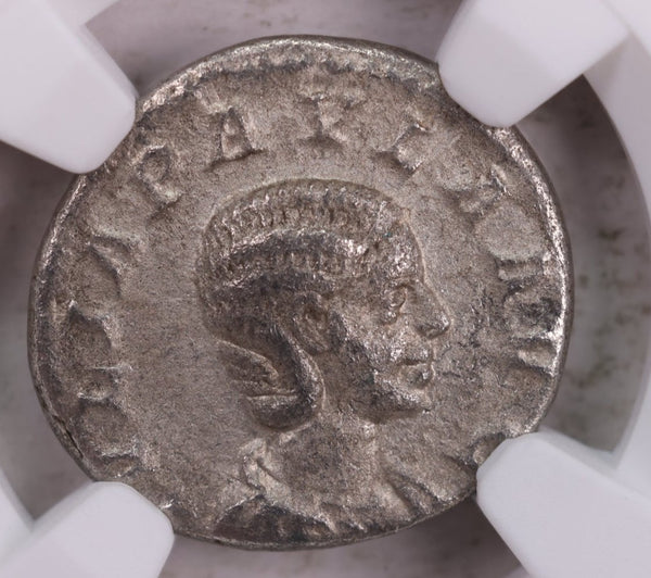 Roman Empire., A.D., 219-220., NGC Certified Very Fine., Store# AT0015