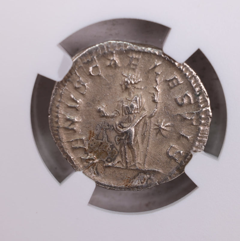 Roman Empire., A.D., 218-222., NGC Certified Extra Fine., Store