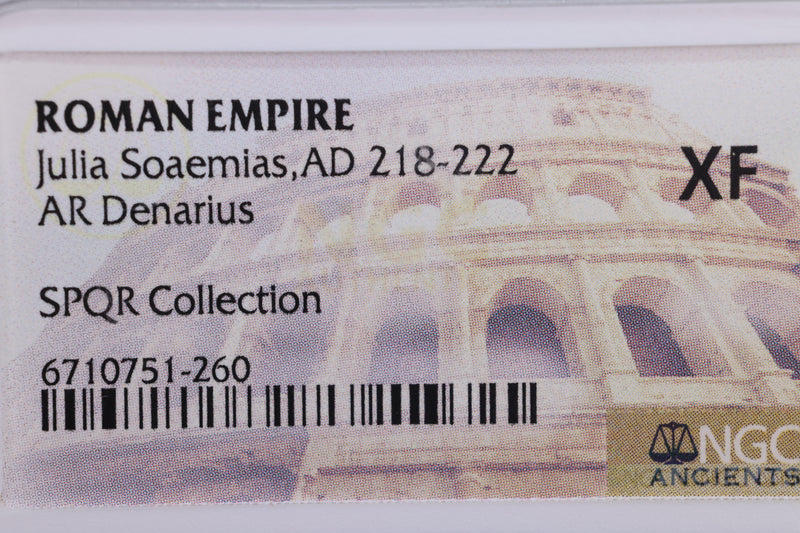 Roman Empire., A.D., 218-222., NGC Certified Extra Fine., Store