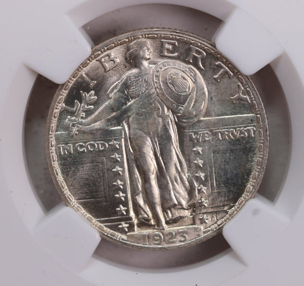 1923 Standing Liberty Quarters., Nice Eye Appeal., NGC MS-67., Store# GQR00003