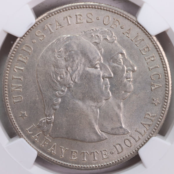 1900 LAFAYETTE Silver Commemorative Dollar., NGC MS-64., Store #GEC0001