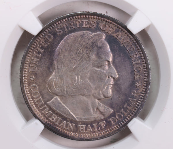 1892 Columbian Half Dollar., Silver Commemorative., NGC MS-65 PL., Store #GEC0002