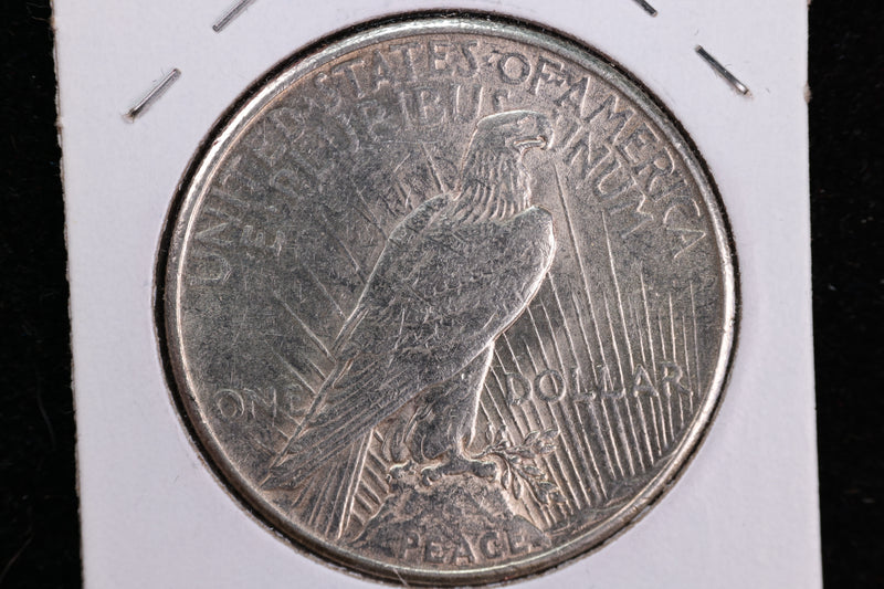 1924 Peace Silver Dollar, Nice XF Details, Store