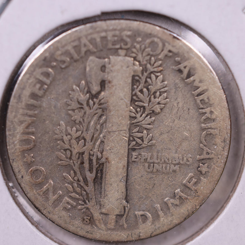 1924-S Mercury Silver Dime., Very Fine, Store