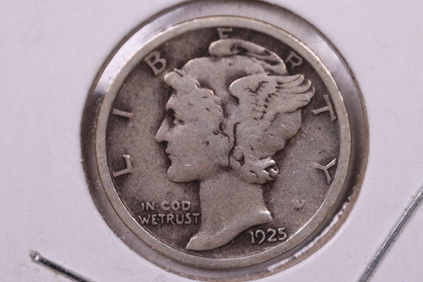 1925 Mercury Silver Dime., Very Fine, Store  #19867