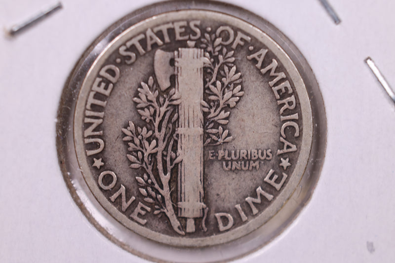 1925 Mercury Silver Dime., Very Fine, Store