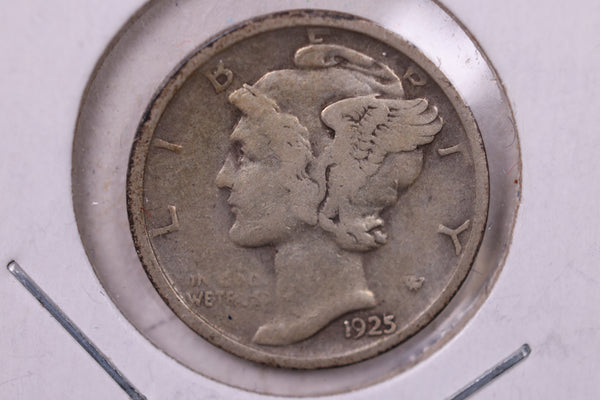 1925-D Mercury Silver Dime., Very Fine, Store  #19871