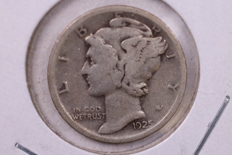 1925-D Mercury Silver Dime., Fine, Store