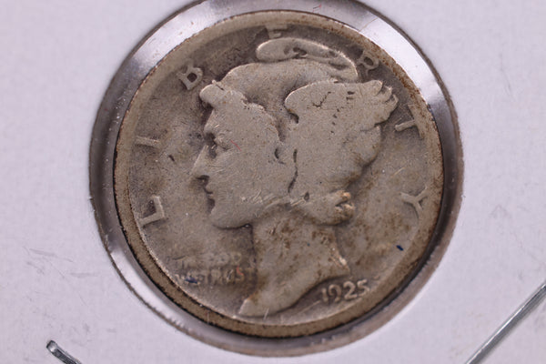 1925-D Mercury Silver Dime., Good, Store  #19878