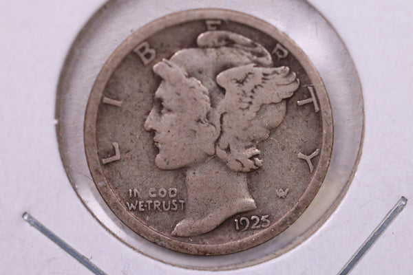 1925-S Mercury Silver Dime., Fine., Store  #19883