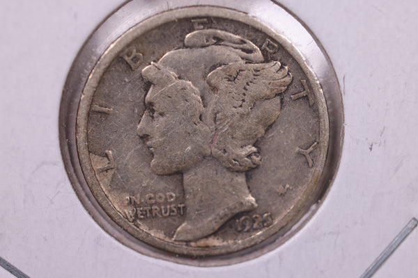 1925-S Mercury Silver Dime., Fine., Store  #19884