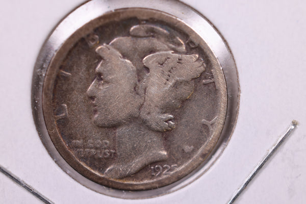 1925-S Mercury Silver Dime., Fine., Store  #19885