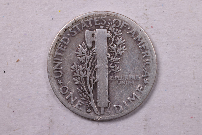 1931-D Mercury Silver Dime., Very Good., Store