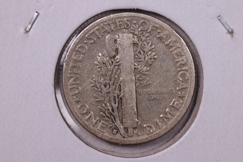 1931-S Mercury Silver Dime., Very Fine., Store