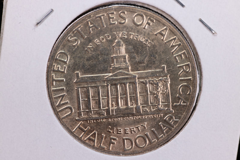 1946 Iowa Statehood Silver Commemorative Half Dollar. Store