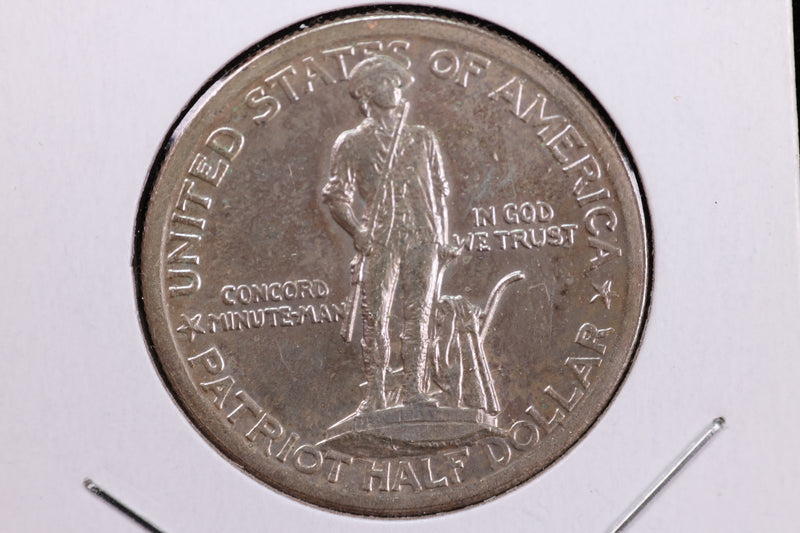 1925 Lexington-Concord Sesquicentennial, Silver Commemorative Half Dollar. Store