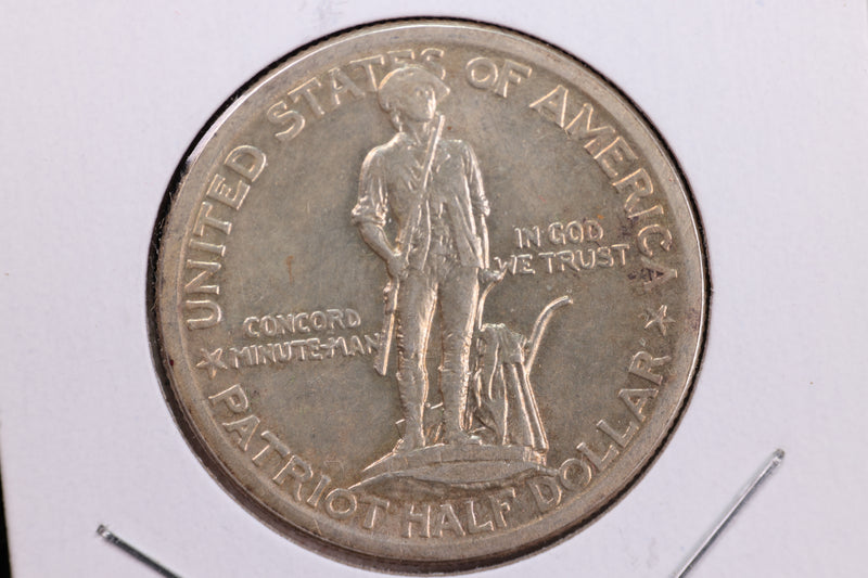 1925 Lexington-Concord Sesquicentennial, Silver Commemorative Half Dollar. Store