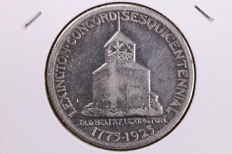 1925 Lexington-Concord Sesquicentennial, Silver Commemorative Half Dollar. Store