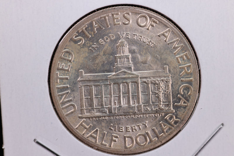 1946 Iowa Centennial, Silver Commemorative Half Dollar. Store