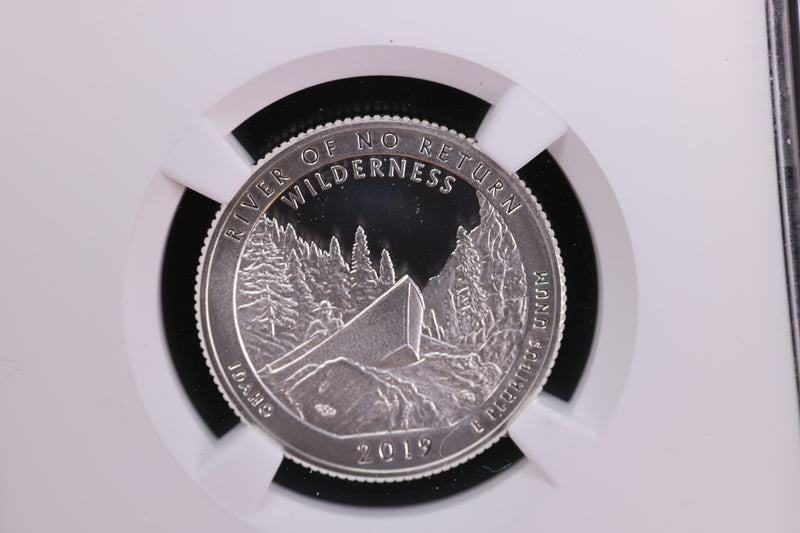 2019-S National Park Silver Proof Quarter, NGC Certified, Store Sale