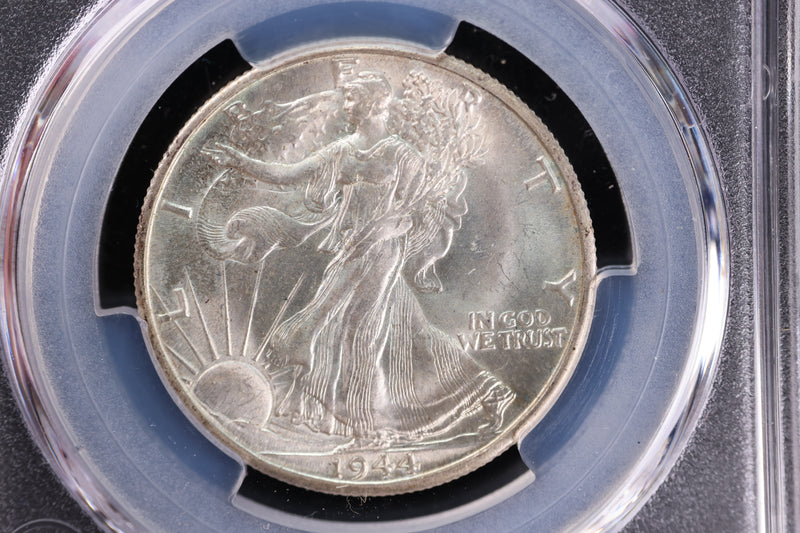 1944-D Walking Liberty Half Dollar, PCGS MS-64.  Store