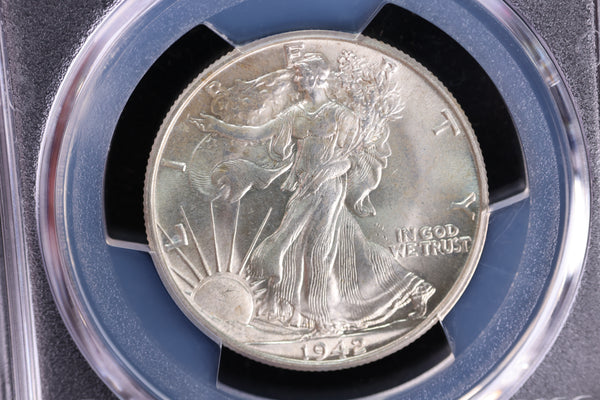 1942 Walking Liberty Half Dollar, PCGS MS-66.  Store #092923