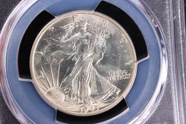 1943-S Walking Liberty Half Dollar, PCGS MS-64.  Store #092928