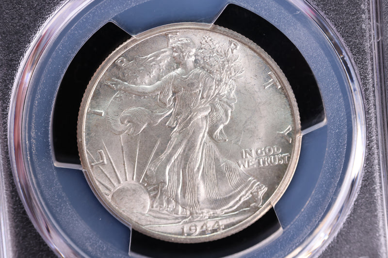 1944-D Walking Liberty Half Dollar, PCGS MS-64.  Store