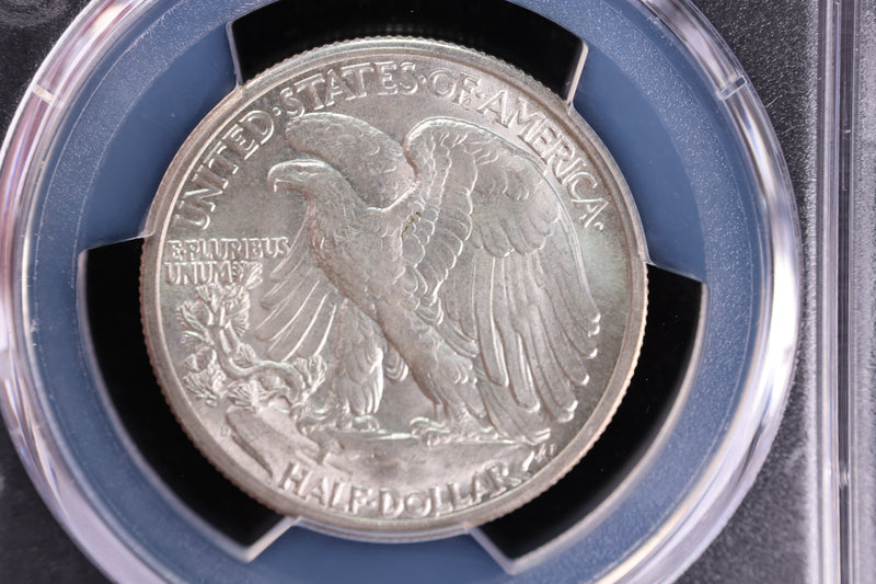 1944-D Walking Liberty Half Dollar, PCGS MS-64.  Store