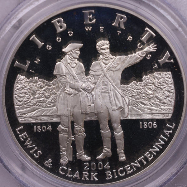 2004 Lewis & Clark., Commemorative., PCGS PR69., Store #537