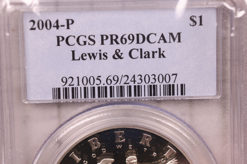 2004 Lewis & Clark., Commemorative., PCGS PR69., Store