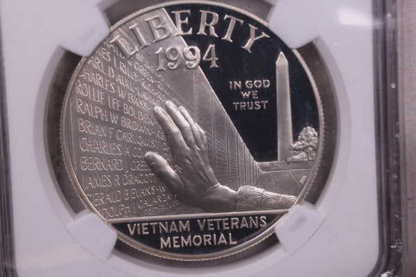 1994-P Vietnam Wall., Commemorative., NGC PF69., Store #541