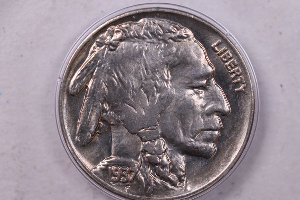 1937-D Buffalo Nickel., Shaker., PCGS MS-64., Store #580
