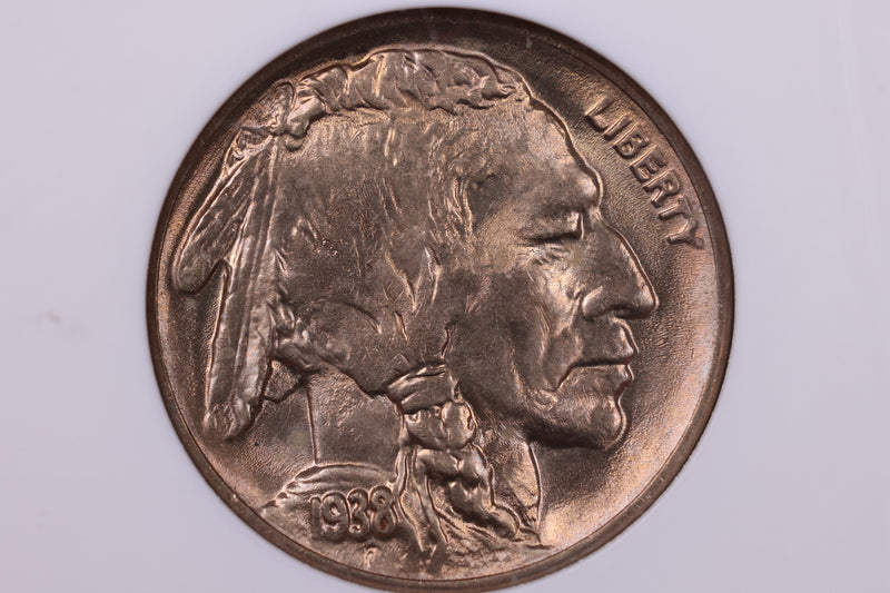 1938-D/D Buffalo Nickel., RPM-2., ANACS MS65., Store