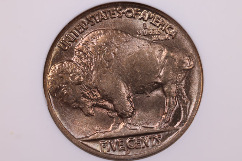 1938-D/D Buffalo Nickel., RPM-2., ANACS MS65., Store