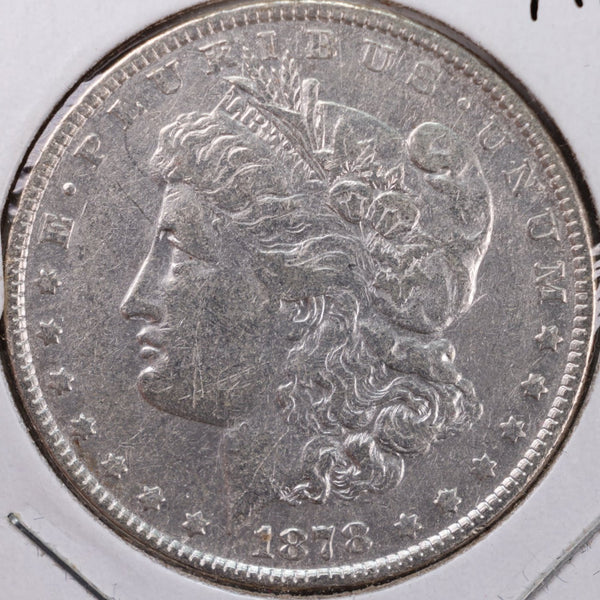 1878 Morgan Silver Dollar, Very Fine Circulated Coin, Store #DR0020