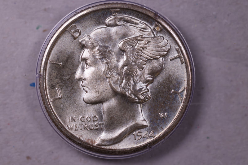 1944-D Mercury Silver Dime., PCGS MS65 F.B., Store