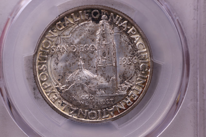 1936-D San Diego Silver Commemorative., PCGS MS65, Store